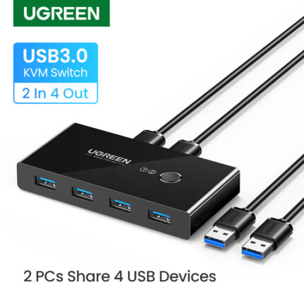 Ugreen USb 3.0 Sharing Switch 2in 4out