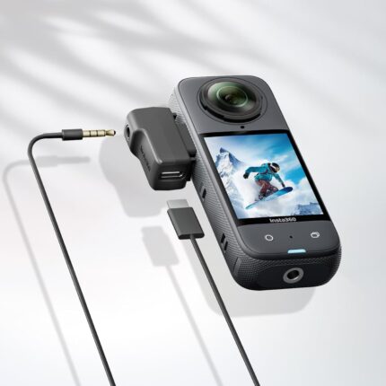 Insta 360 / X4 & X5 Mic Adapter USB-C Connector